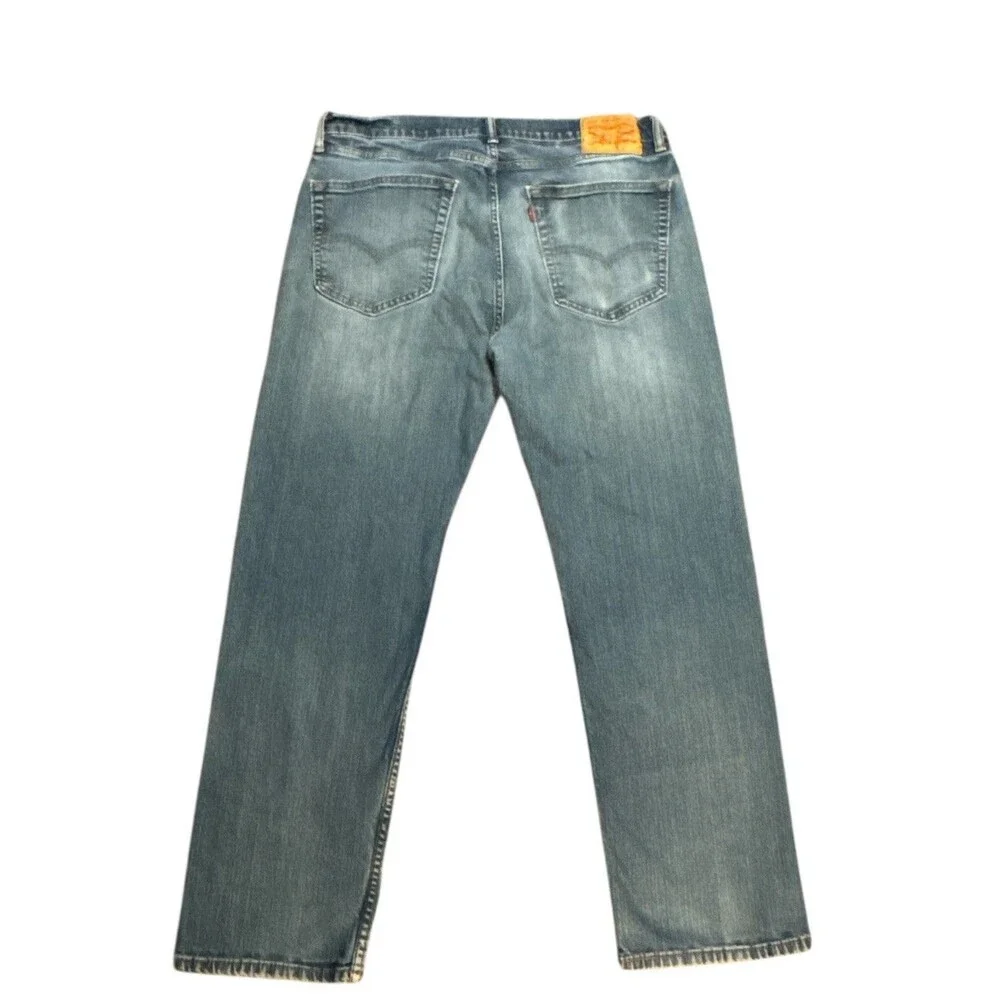 Levi’s 505 Men’s Regular Fit Stonewash Straight Leg 36x30 Classic Original‎